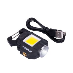 Lanterna reincarcabila, 2x COB LED – 750 lm, USB-C, IP44