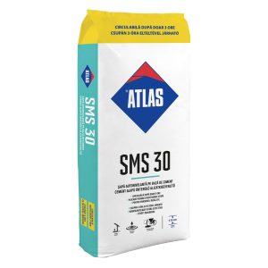 Sapa autonivelanta pe baza de ciment, cu intarire rapida ATLAS SMS 30 25kg