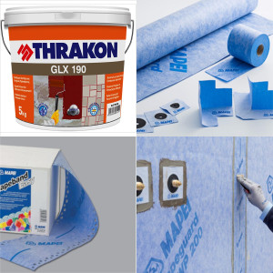 Hidroizolare sub placile ceramice